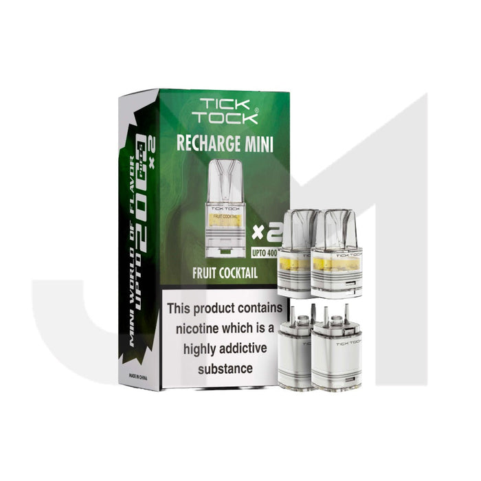 Tick Tock Recharge MINI 2K Prefilled Pods  2000 Puffs