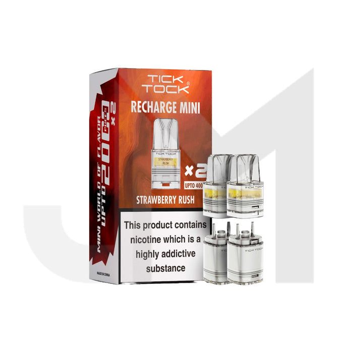 Tick Tock Recharge MINI 2K Prefilled Pods  2000 Puffs