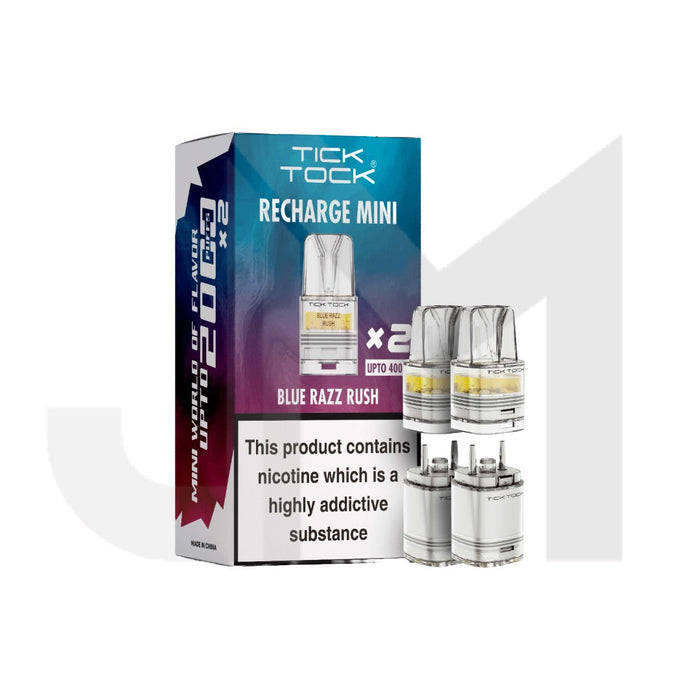 Tick Tock Recharge MINI 2K Prefilled Pods  2000 Puffs