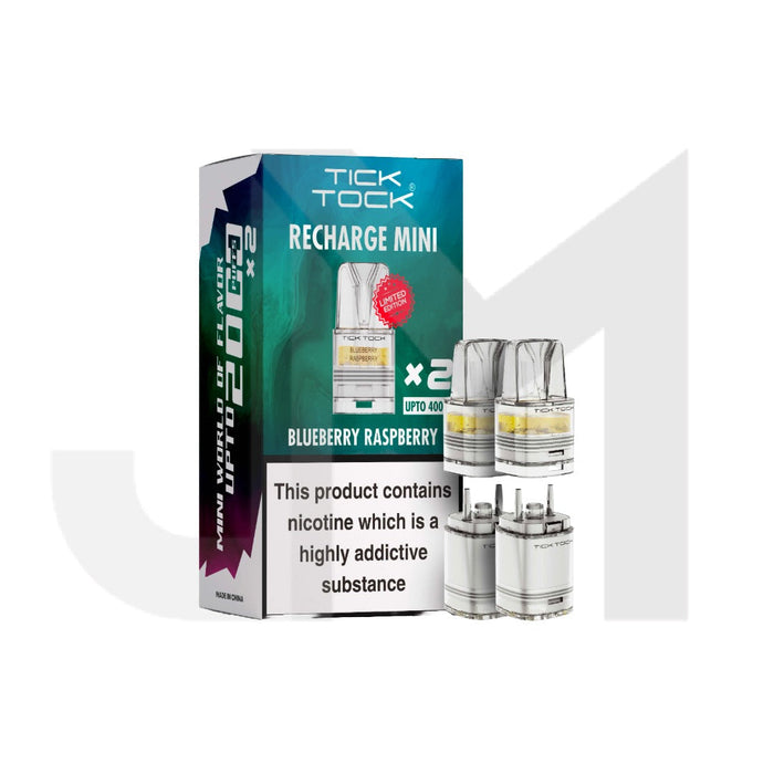Tick Tock Recharge MINI 2K Prefilled Pods  2000 Puffs