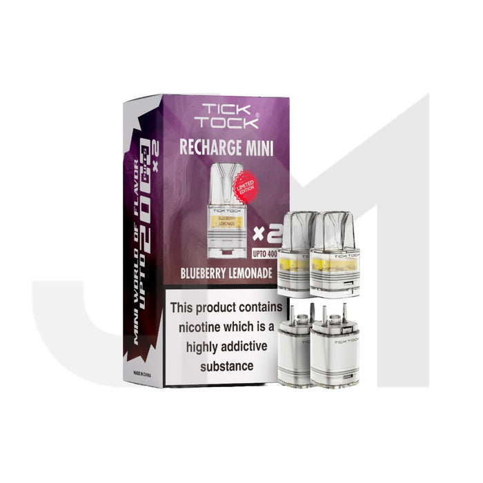 Tick Tock Recharge MINI 2K Prefilled Pods  2000 Puffs