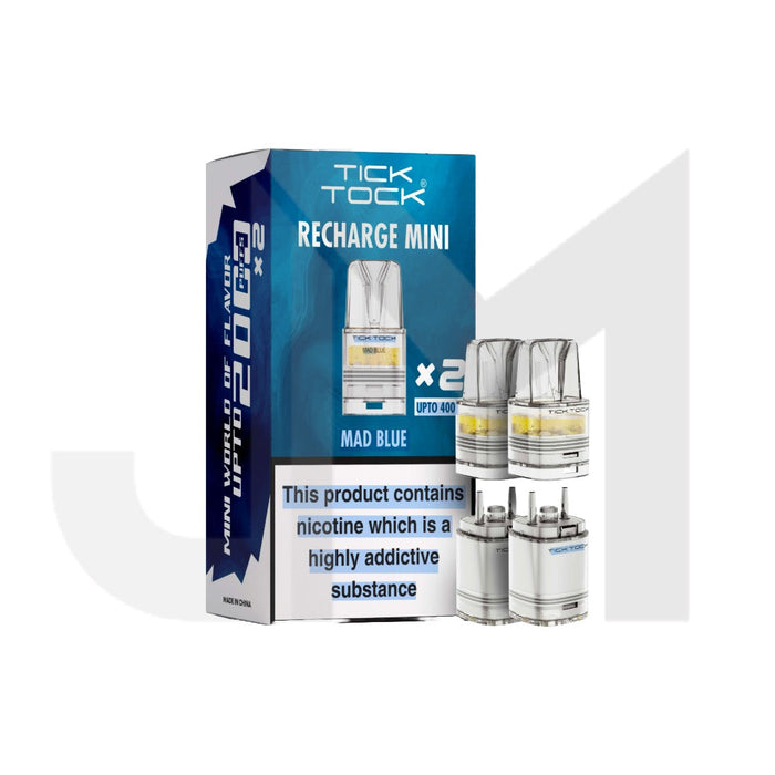 Tick Tock Recharge MINI 2K Prefilled Pods  2000 Puffs
