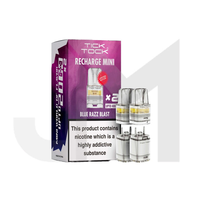 Tick Tock Recharge MINI 2K Prefilled Pods  2000 Puffs