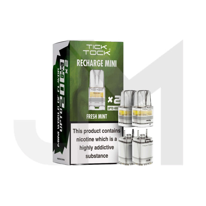 Tick Tock Recharge MINI 2K Prefilled Pods  2000 Puffs