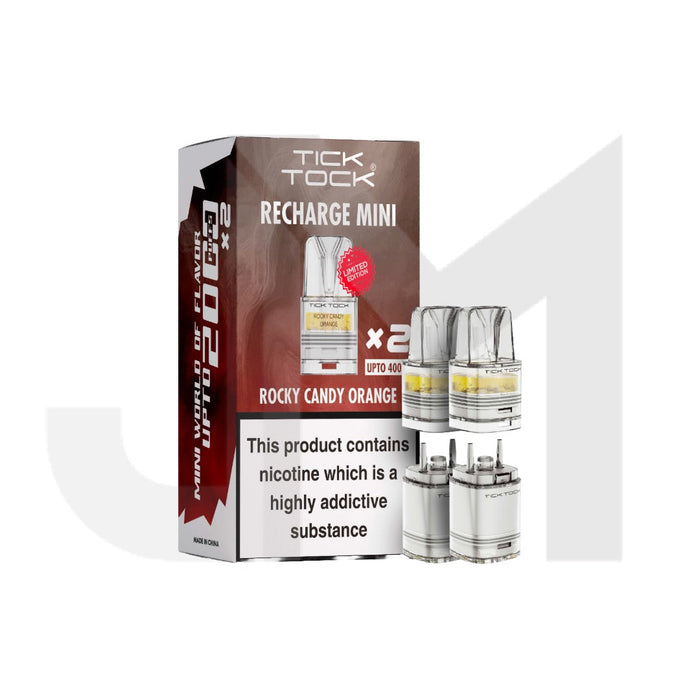 Tick Tock Recharge MINI 2K Prefilled Pods  2000 Puffs