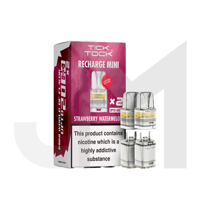 Tick Tock Recharge MINI 2K Prefilled Pods  2000 Puffs