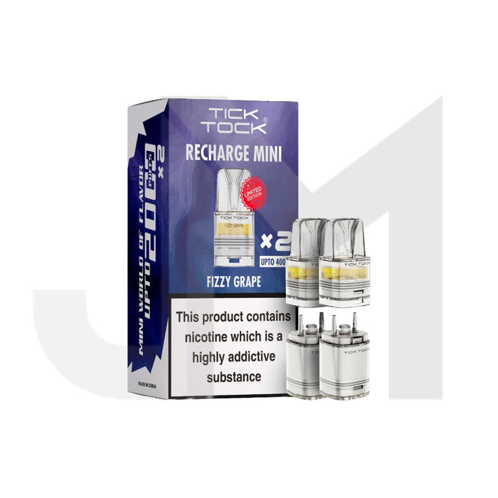 Tick Tock Recharge MINI 2K Prefilled Pods  2000 Puffs