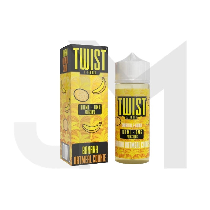0mg Twist E-liquids 100ml Shortfill (70VP/30PG)