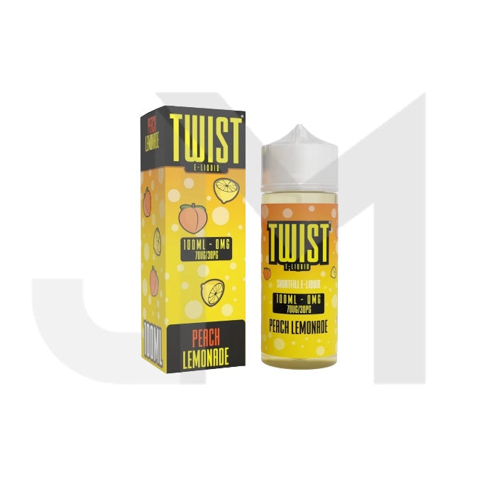 0mg Twist E-liquids 100ml Shortfill (70VP/30PG)