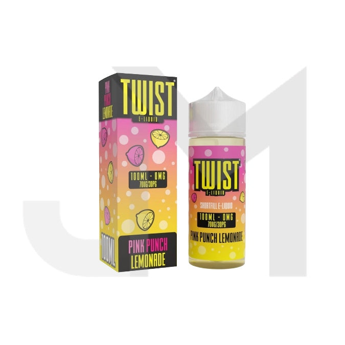 0mg Twist E-liquids 100ml Shortfill (70VP/30PG)