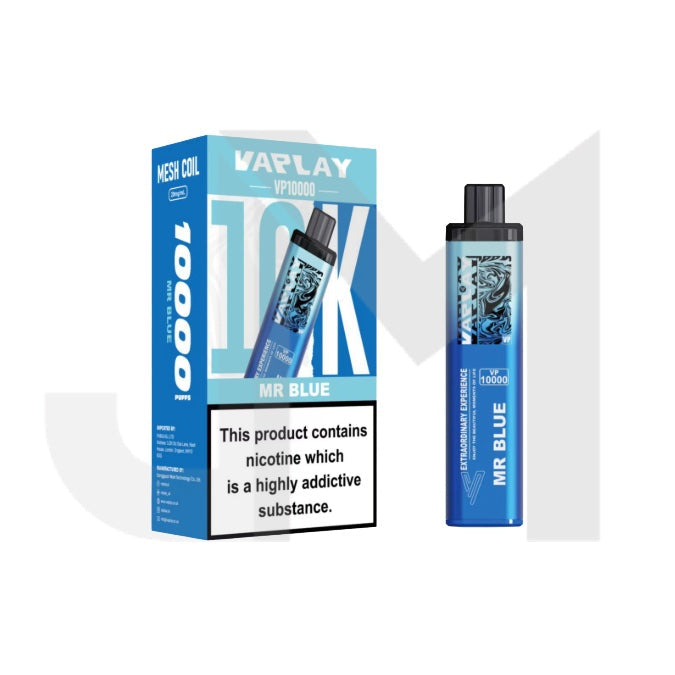 20mg Vaplay Royal 10k Prefilled Pod Vape Kit 10000 puffs