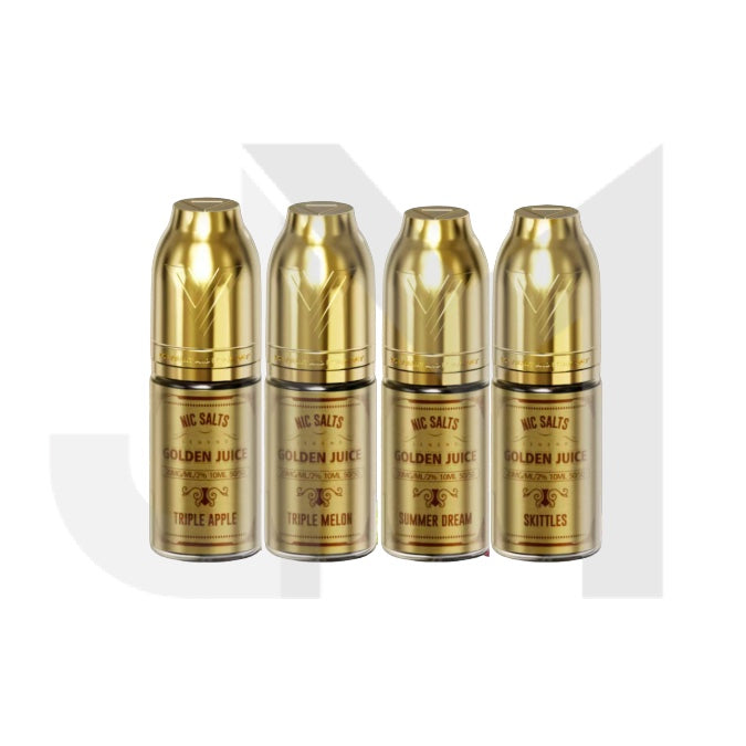 20mg Vaplay Golden Juice 10ml Nic Salt (50VG/50PG)
