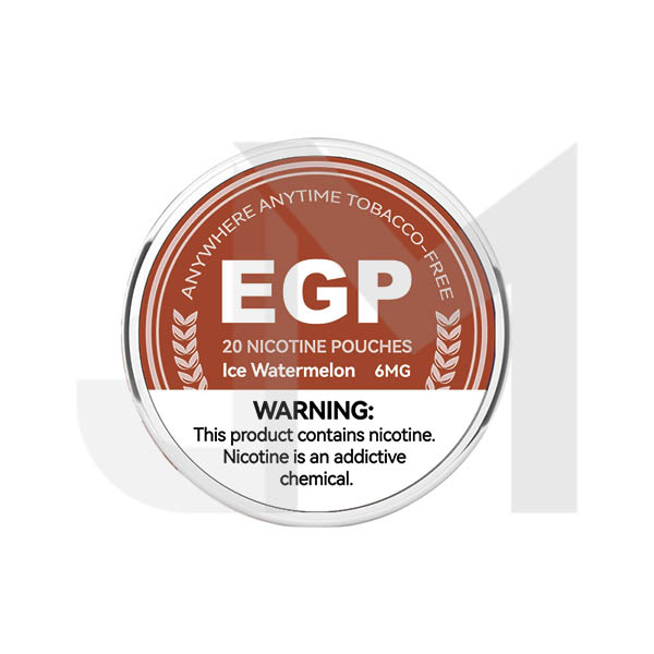 6mg EGP Nicotine Pouches - 20 Pouches