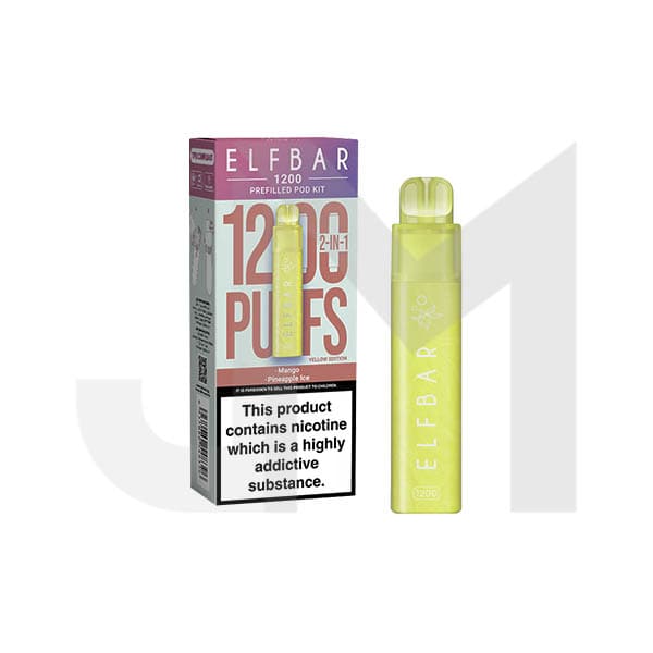 20mg ELF Bar 1200 Multi Edition Prefilled Pod Kit 1200 Puffs