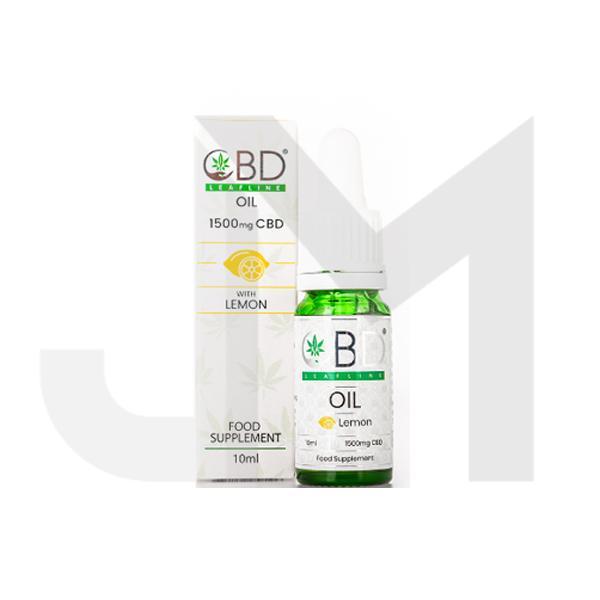 CBD Leafline 1500mg CBD Food Supplement Oil 10ml