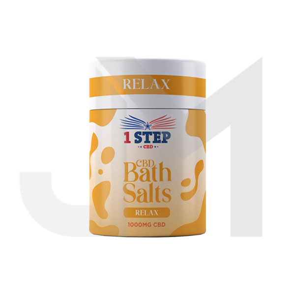 1 Step CBD 1000mg CBD Bath Salts - 500g (BUY 1 GET 1 FREE)