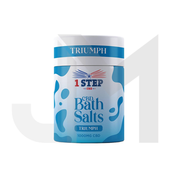 1 Step CBD 1000mg CBD Bath Salts - 500g (BUY 1 GET 1 FREE)