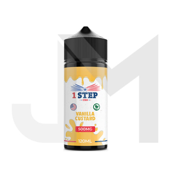 1 Step CBD 500mg CBD E-liquid 120ml (BUY 1 GET 1 FREE)