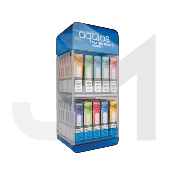 20mg Aquios Bar CDU + 100 Unit Bundle (Top 10 Flavours)