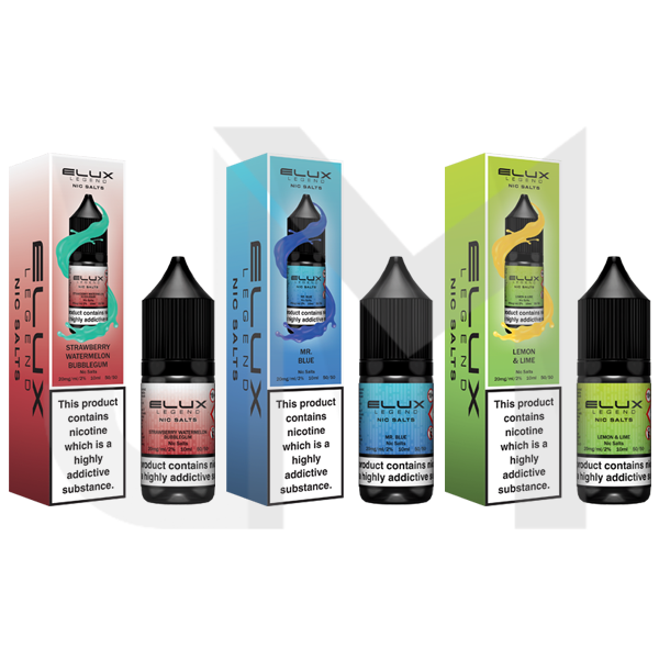 20mg Elux Legend 10ml Nic Salts (50VG/50PG) 20mg Elux Legend 10ml Nic Salts (50VG/50PG)