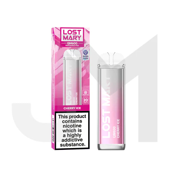 20mg ELF Bar Lost Mary QM600 Disposable Vape Device 600 Puffs