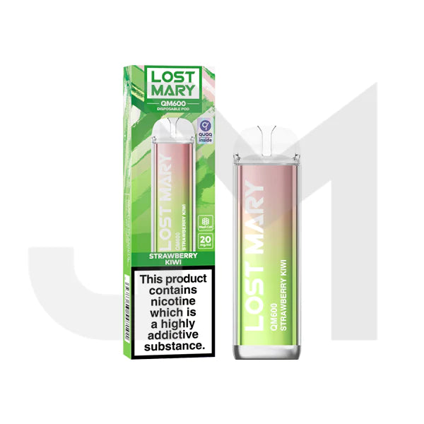 20mg ELF Bar Lost Mary QM600 Disposable Vape Device 600 Puffs