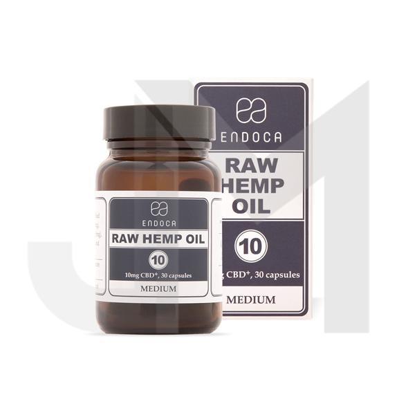 Endoca 300mg CBD+CBDa Capsules Raw Hemp Oil - 30 Caps