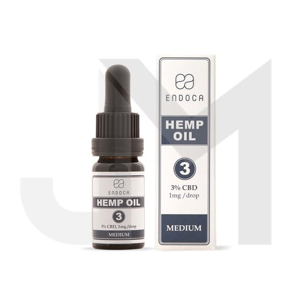 Endoca 300mg CBD Hemp Oil Drops 10ml