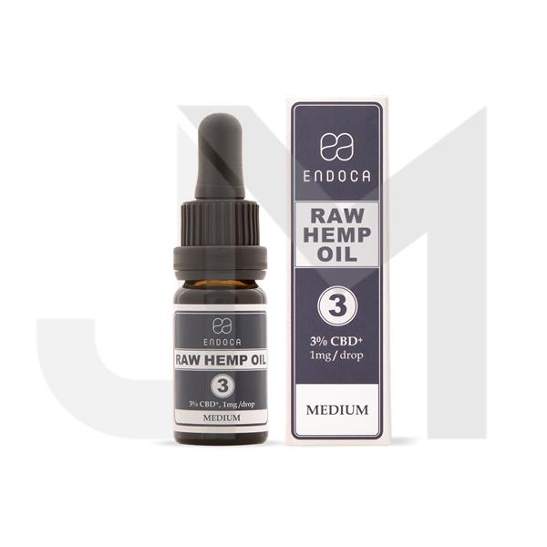 Endoca 300mg CBD+CBDa RAW Hemp Oil Drops 10ml