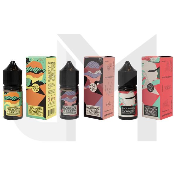 Pachamama 500mg CBD Vaping Liquid 30ml (70PG/30VG) Pachamama 500mg CBD Vaping Liquid 30ml (70PG/30VG)