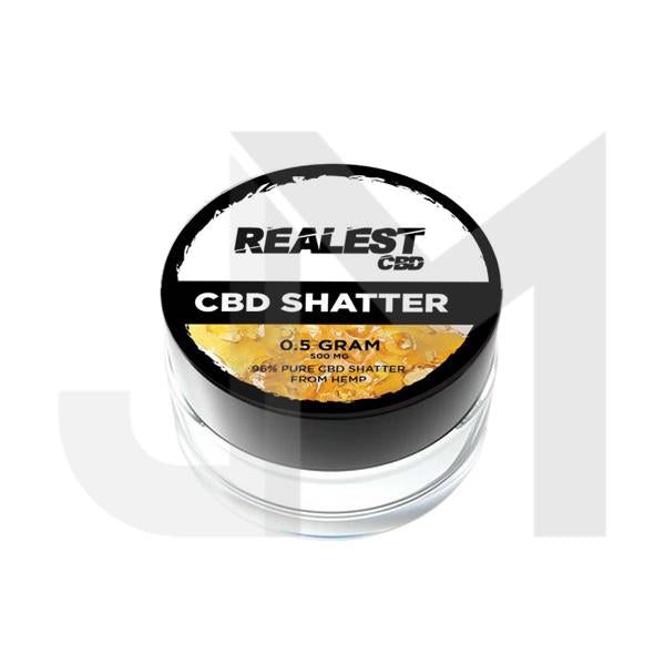 Realest CBD 500mg Broad Spectrum CBD Shatter (BUY 1 GET 1 FREE)