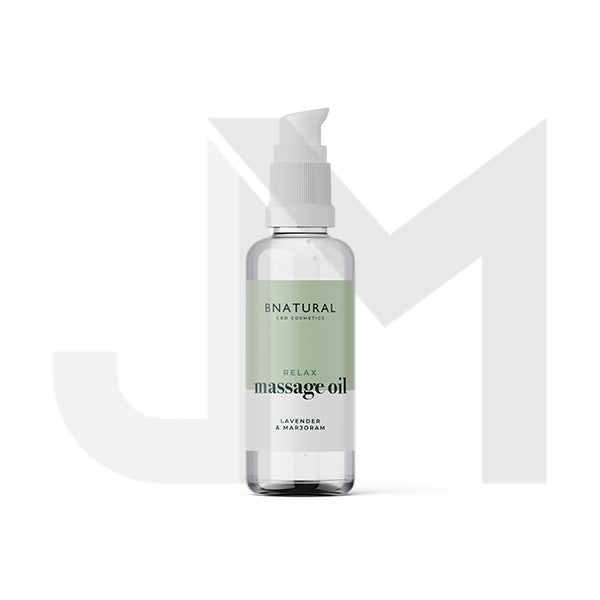 Bnatural 150mg CBD Massage Oil - 50ml