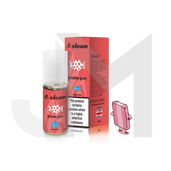 A-Steam Fruit Flavours 3MG 10ML (50VG/50PG)