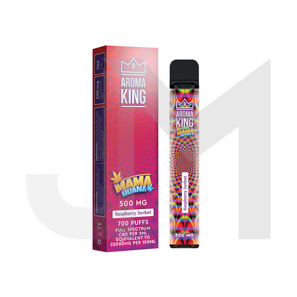 Aroma King Mama Huana 500mg CBD Disposable Vape Device 700 Puffs