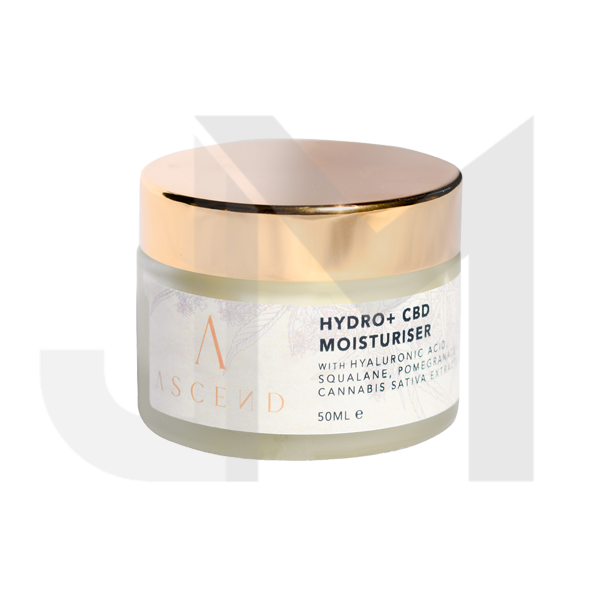 Ascend Hydro + 300mg CBD Moisturiser - 50ml