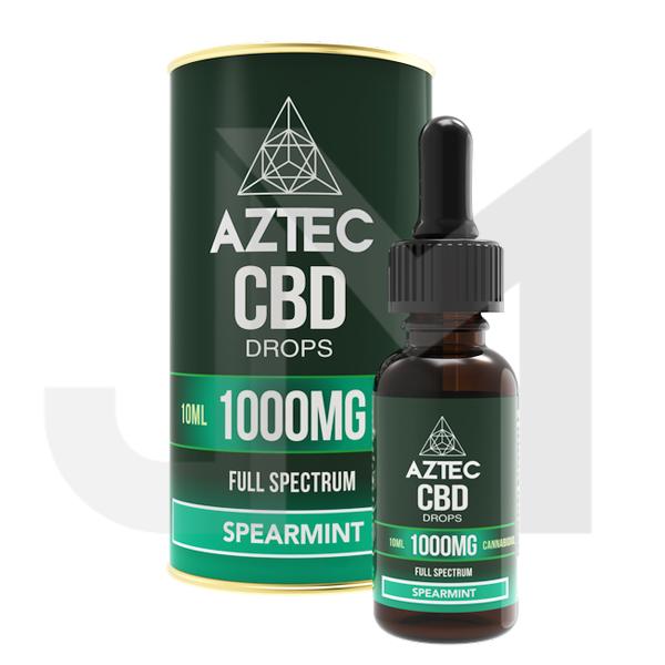 Aztec CBD Full Spectrum Hemp Oil 1000mg CBD 10ml