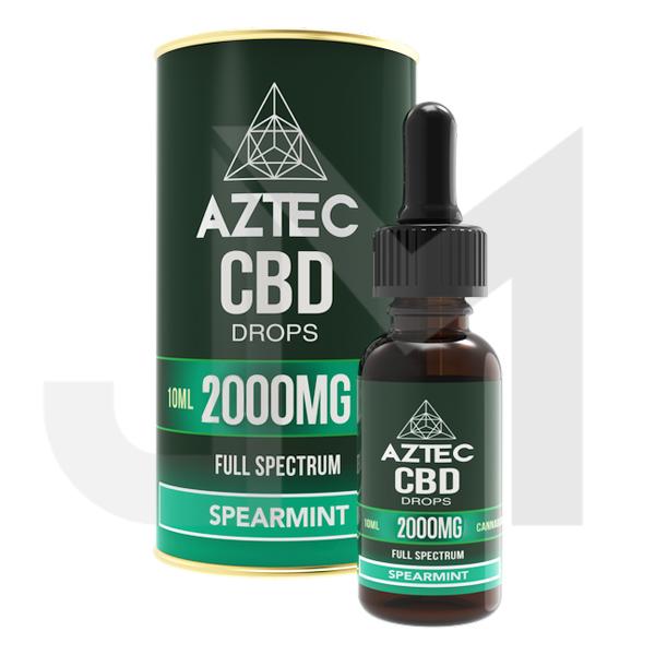 Aztec CBD Full Spectrum Hemp Oil 2000mg CBD 10ml