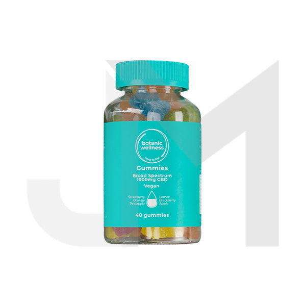 Botanic Wellness 1000mg CBD Gummies - 40 Pieces