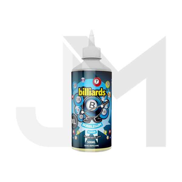 Billiards XL 500ml Shortfill (70VG/30PG)
