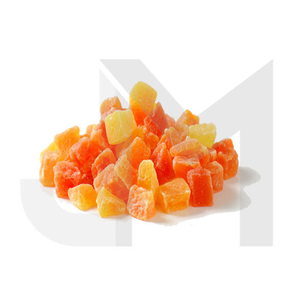 Bulk Broad Spectrum CBD Infused Dried Fruits - Papaya