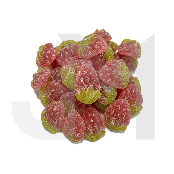 Bulk Vegan Broad Spectrum CBD Gummies - Gummy Strawberries
