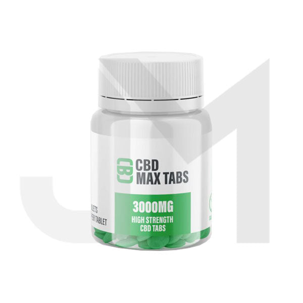 CBD Asylum 3000mg CBD Max Tablets - 100 Caps (BUY 1 GET 2 FREE)