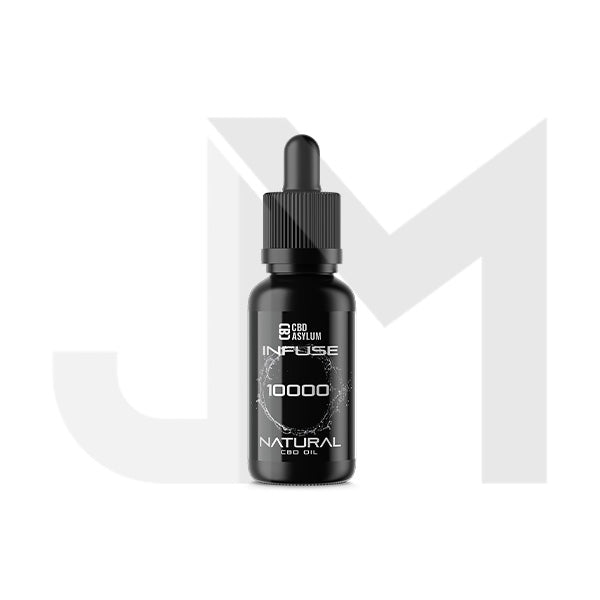 CBD Asylum Infuse 10000mg CBD Natural Oil - 30ml (BUY 1 GET 2 FREE)