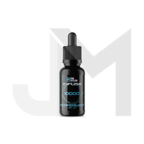 CBD Asylum Infuse 10000mg CBD Peppermint Oil - 30ml (BUY 1 GET 2 FREE)