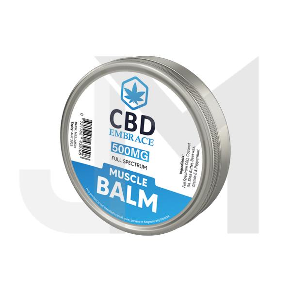 CBD Embrace 500mg Full Spectrum CBD Muscle Balm