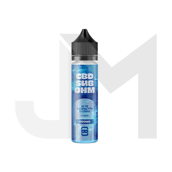 CBD Sub Ohm 1000mg CBD E-liquid 50ml (70VG/30PG) (BUY 1 GET 2 FREE)