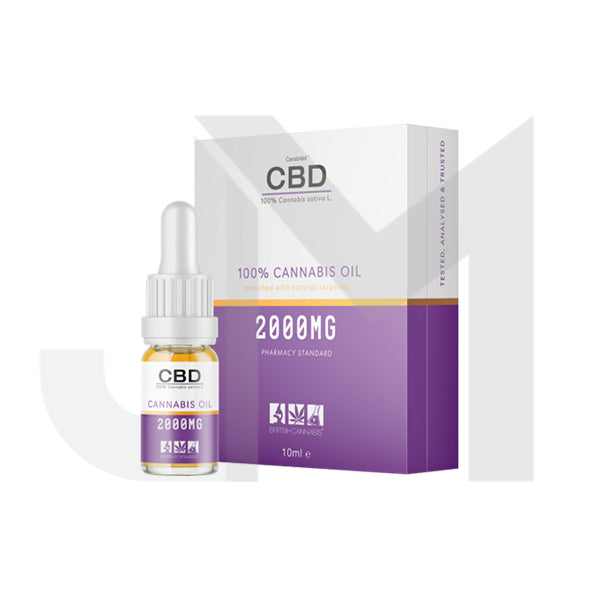 CBD by British Cannabis 2000mg CBD Cannabis Oil - 10ml