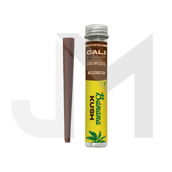 CALI CONES Cocoa 30mg Full Spectrum CBD Infused Cone - Banana Kush