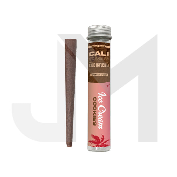 CALI CONES Cocoa 30mg Full Spectrum CBD Infused Cone - Ice Cream Cookies