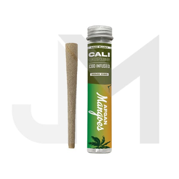 CALI CONES Sage 30mg Full Spectrum CBD Infused Cone - Afgan Mangoes